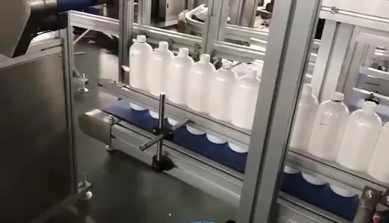 Máquina de prueba de fugas para la línea de máquinas de llenado