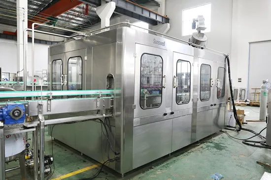 Máquina llenadora de cerveza enlatada de 150 cpm