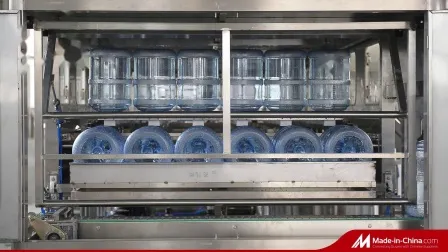Máquina automática de llenado de botellas de agua mineral de barriles de 5 galones a 900 bph